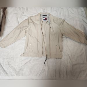 Tommy Hillfiger golf jacket tan medium